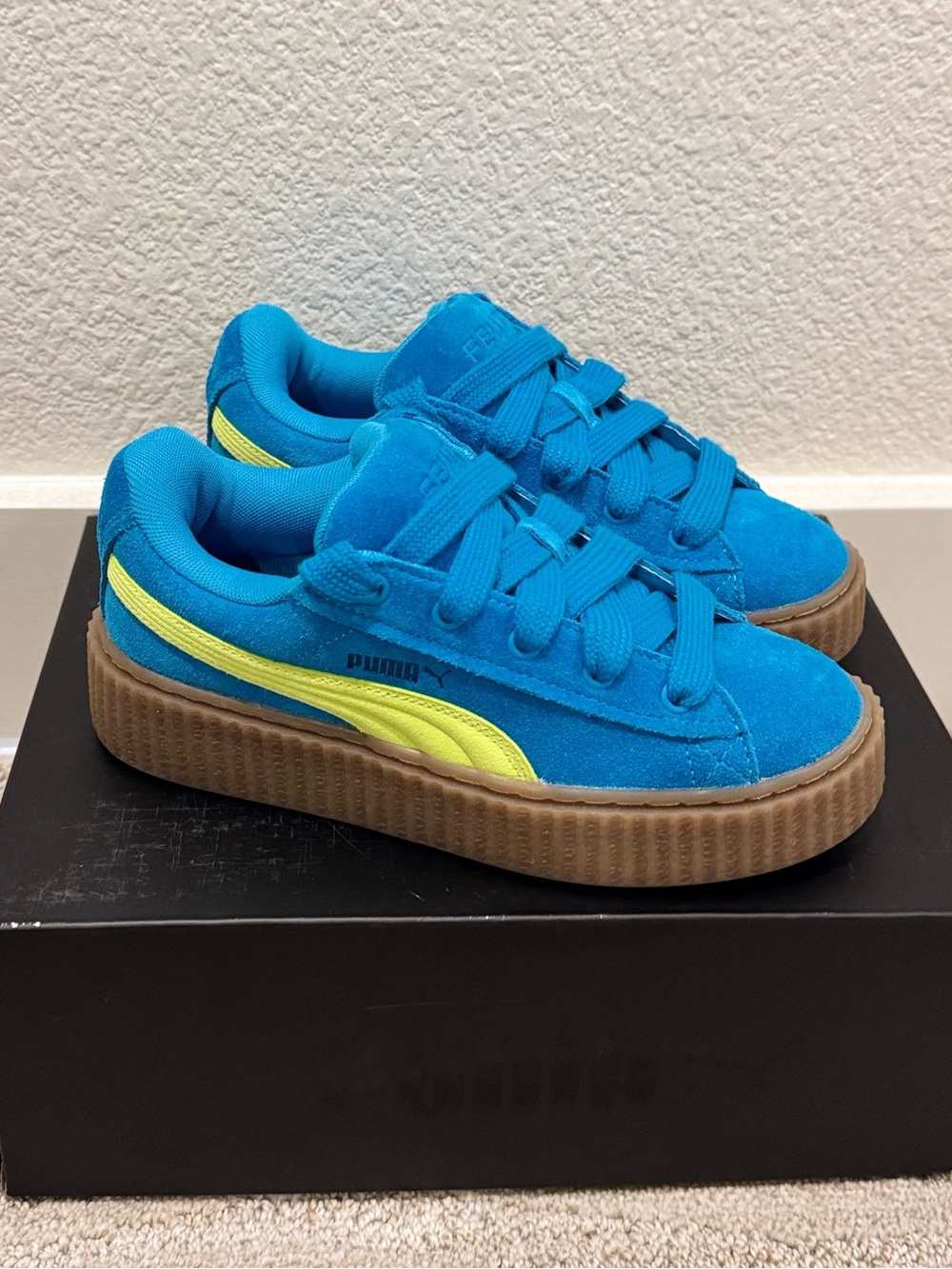 PUMA FENTY X PUMA Creeper Phatty Women’s Sneakers Speed Blue. Sizes: 6, 6.5. NEW - Picture 5 of 12